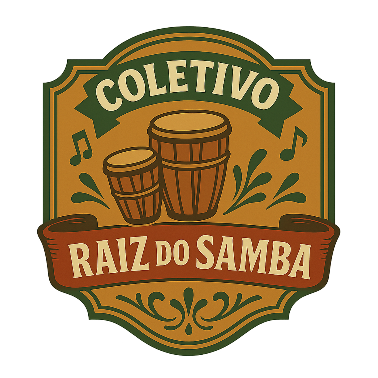 Logo Coletivo Raiz do Samba